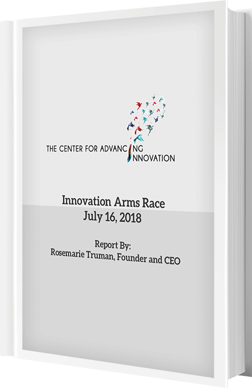 Innovation Arms Race 2018 eBook Cover Innovation Arms Race 2018 eBook Cover