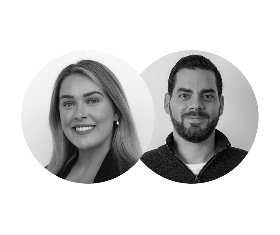 Webinar Headshots - Rebeka and Daniel